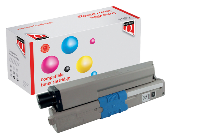 Tonercartridge Quantore alternatief tbv Oki 46507616 zwart afbeelding