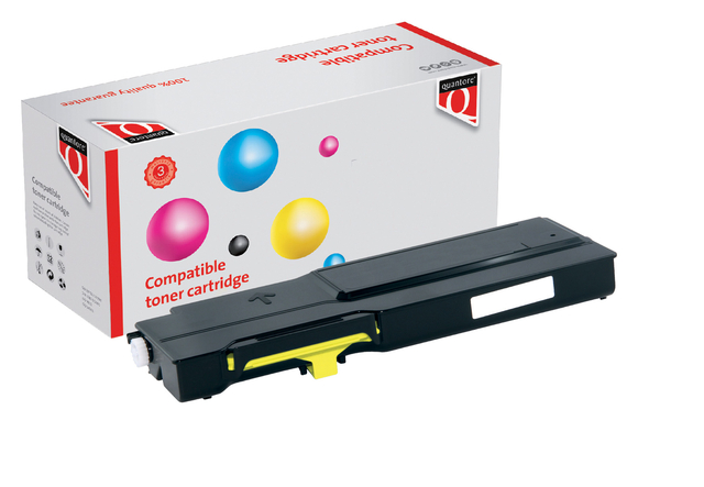 Tonercartridge Quantore alternatief tbv Xerox 106R02231 geel afbeelding
