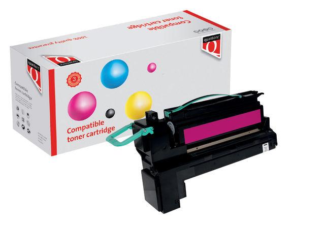Tonercartridge Quantore alternatief tbv Lexmark X792X2MG rood afbeelding