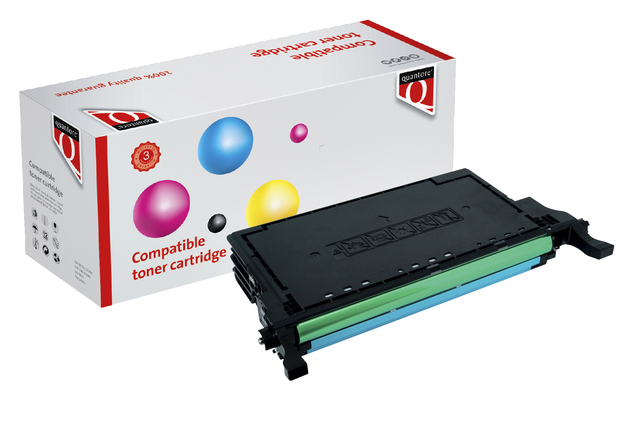 Tonercartridge Quantore alternatief tbv Samsung CLT-C5082L/ELS blauw afbeelding