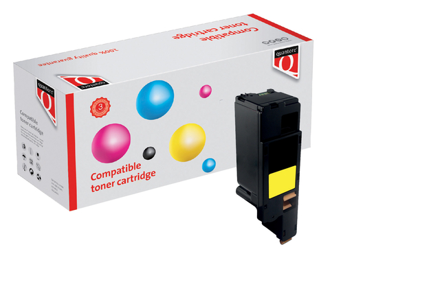 Tonercartridge Quantore alternatief tbv Xerox 106R01629 geel afbeelding