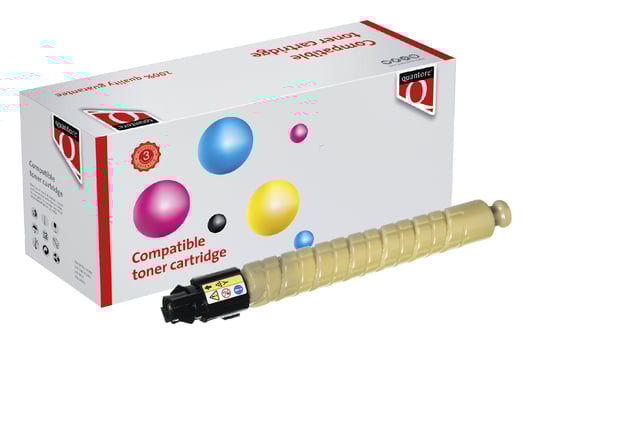 Toner Quantore alternatief tbv Ricoh 842094 geel afbeelding