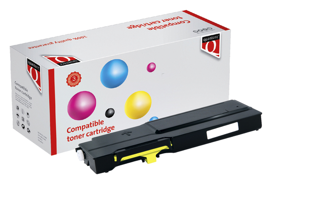 Tonercartridge Quantore alternatief tbv Xerox 106R03529 geel afbeelding