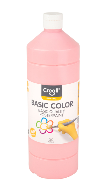Plakkaatverf Creall basic roze 1000ml afbeelding