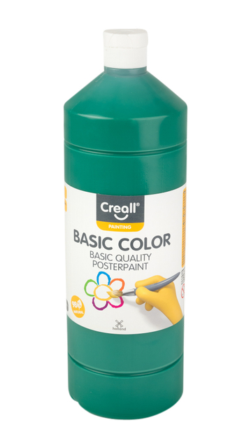Plakkaatverf Creall basic donkergroen 1000ml afbeelding