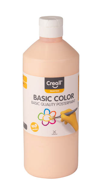 Plakkaatverf Creall basic pastel oranje 500ml afbeelding