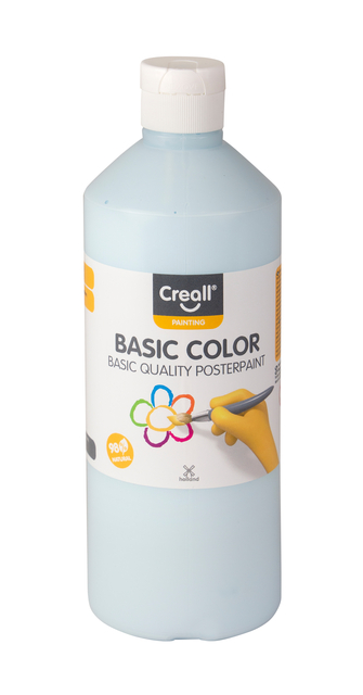 Plakkaatverf Creall basic pastel blauw 500ml afbeelding