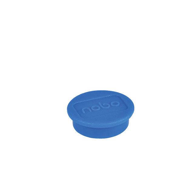 Magneet Nobo 13mm blauw 10 stuks afbeelding
