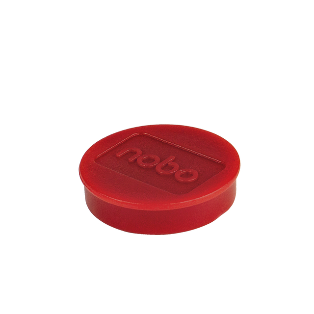 Magneet Nobo 32mm rood 10 stuks afbeelding