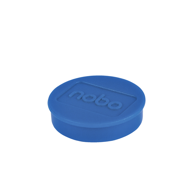 Magneet Nobo 32mm blauw 10 stuks afbeelding