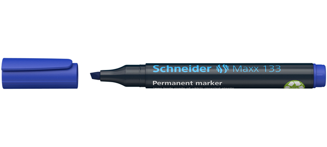 Viltstift Schneider Maxx 133 beitel 1-4mm blauw afbeelding