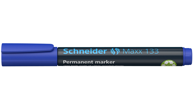 Permanent marker Schneider Maxx 133 schuin 1-4mm blauw — Foto 2 van 2