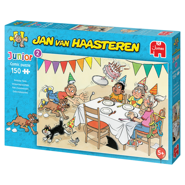 Puzzel Jan van Haasteren Junior Verjaardagspartijtje 150 stukjes — Foto 2 van 2
