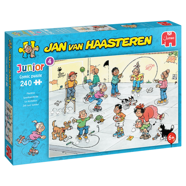 Puzzel Jan van Haasteren Junior Speelkwartiertje 240 stukjes afbeelding