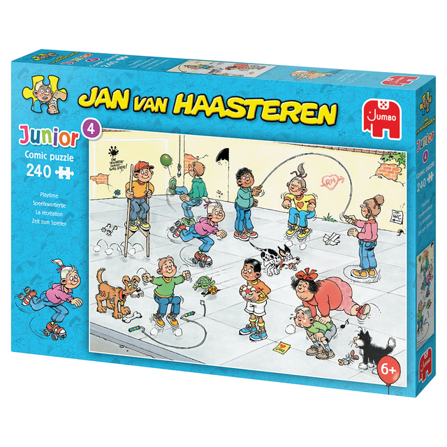 Puzzel Jan van Haasteren Junior Speelkwartiertje 240 stukjes — Foto 2 van 2