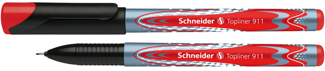 Fineliner Schneider Topliner 911 0.4mm rood afbeelding