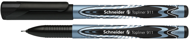 Fineliner Schneider Topliner 911 0.4mm zwart afbeelding