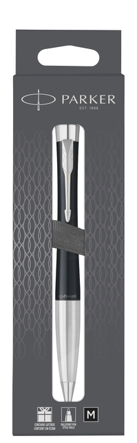 Balpen Parker Urban twist matt black CT medium blister à 1 stuk afbeelding