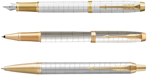 Rollerpen Parker IM Premium pearl GT fijn-3