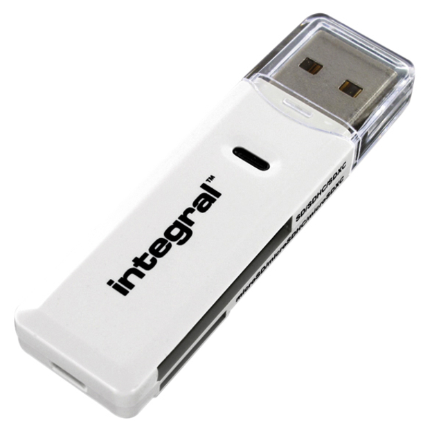 Kaartlezer Integral 2.0 USB-A SD-microSD afbeelding