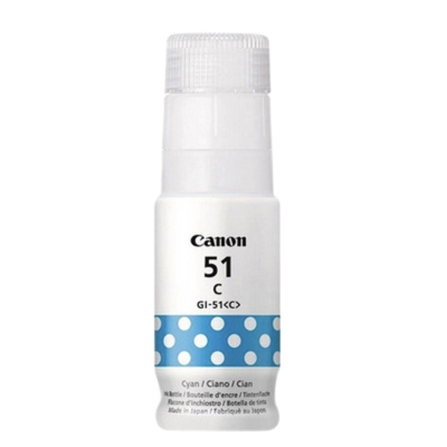 Flacon navulinkt Canon GI-51 blauw afbeelding
