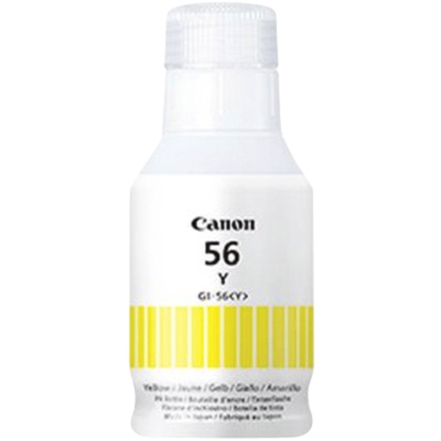 Flacon navulinkt Canon GI-56 geel afbeelding