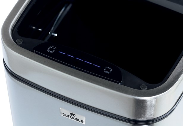 DURABLE Afvalbak met sensor NO TOUCH DUO 2x20L DURABLE Afvalbak met sensor NO TOUCH DUO 2x20L