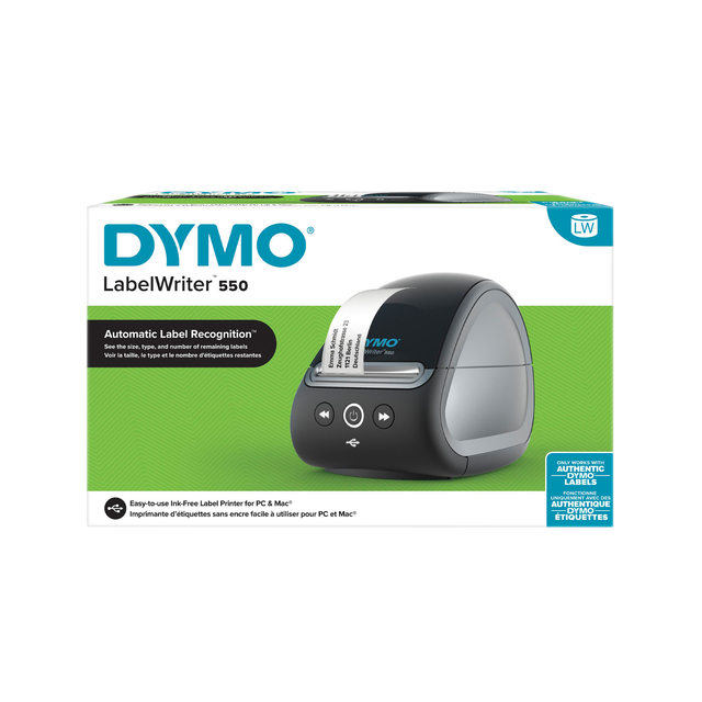 Labelprinter Dymo LabelWriter 550 desktop zwart — Foto 3 van 3