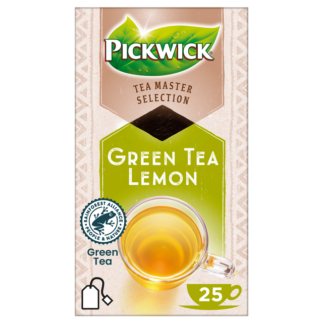 Thee Pickwick Master Selection green lemon 25st afbeelding