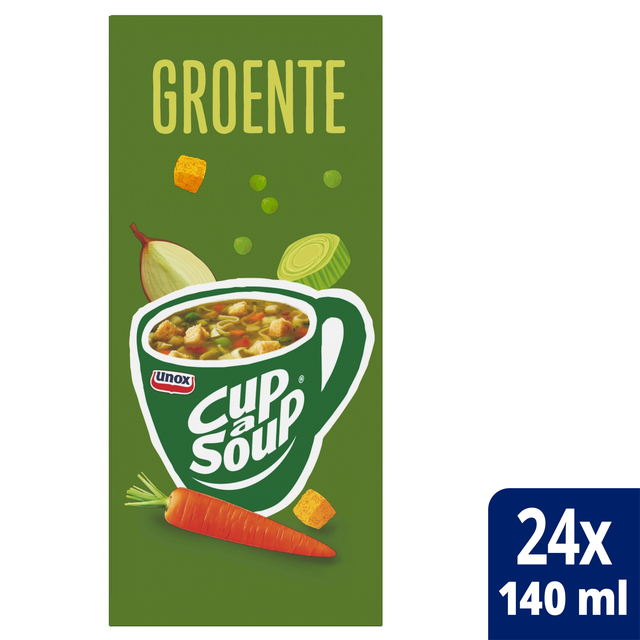 Cup-a-Soup Unox groente 24x140ml afbeelding