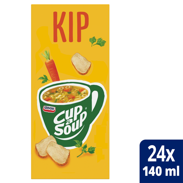 Cup-a-Soup Unox kip 24x140ml afbeelding