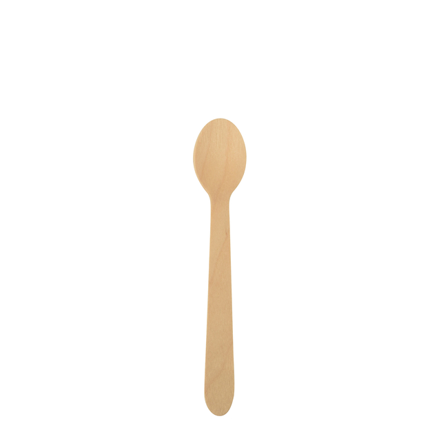Koffielepel Papstar 110mm hout 100 stuks afbeelding