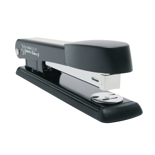 Nietmachine Rapesco Germ-Savvy Traditional Metal Marlin antibacterieel zwart afbeelding