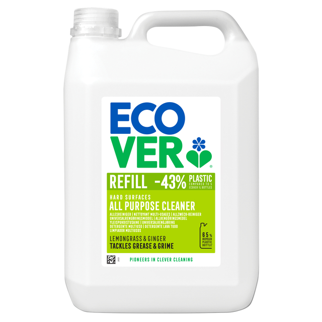 Allesreiniger Ecover citroengrass & gember navulflacon 5L afbeelding