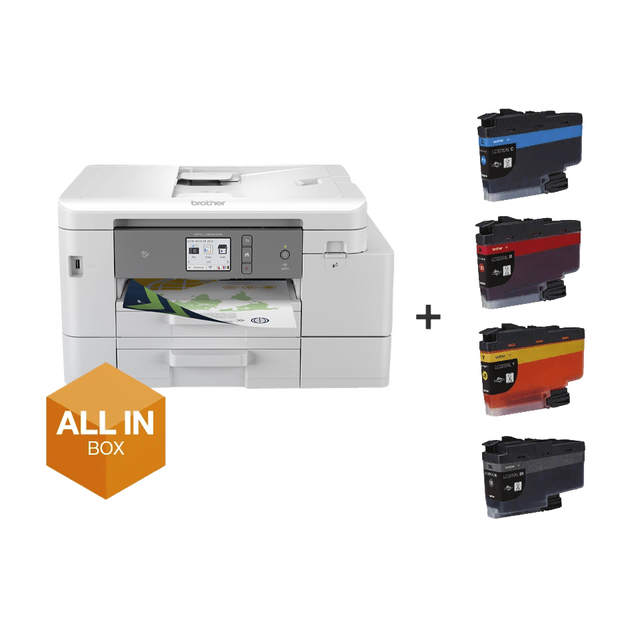 Multifunctional inktjet printer Brother MFC-J4540DWXL all-in-box afbeelding