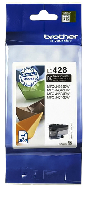 Inktcartridge Brother LC-426BK zwart afbeelding