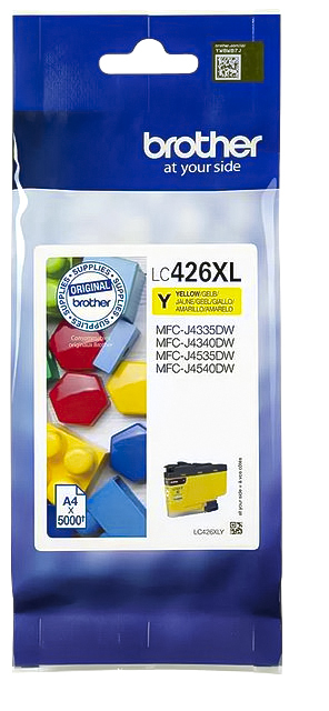 Inktcartridge Brother LC-426XLY geel afbeelding