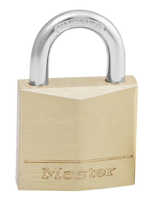 Hangslot MasterLock messing 30mm afbeelding