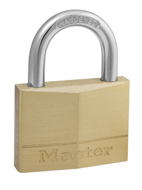 Hangslot MasterLock messing 50mm afbeelding