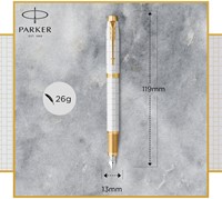 Vulpen Parker IM Premium pearl GT fijn-3