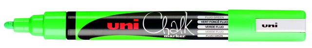 Krijtstift Uni-ball chalk rond 1.8-2.5mm fluor groen afbeelding