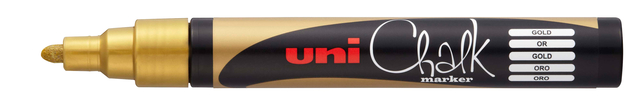 Krijtstift Uni-ball chalk rond 1.8-2.5mm goud afbeelding