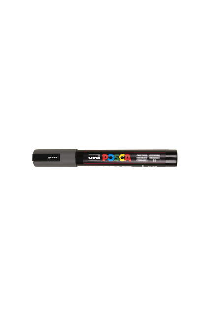 Paintmarker Uni POSCA PC5M medium diepgrijs afbeelding