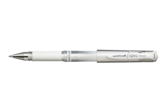 Rollerpen Uni-ball Signo breed wit afbeelding