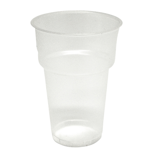 Beker IEZZY bier 250ml PP 50 stuks transparant afbeelding
