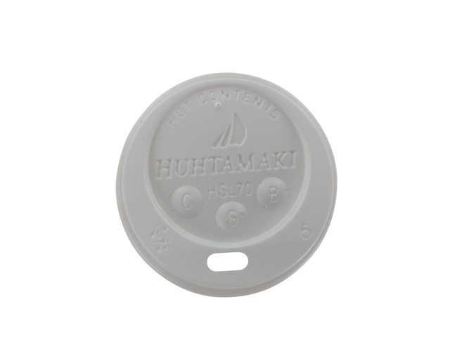 Bekerdeksel IEZZY Ø70mm plastic 100 stuks afbeelding