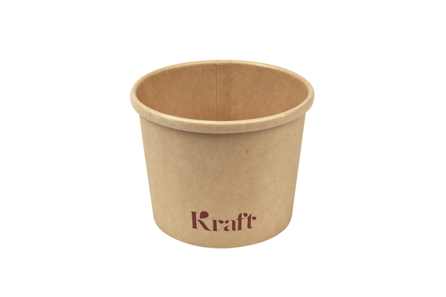 Soepbeker IEZZY 350ml Ø98mm 25 stuks kraft afbeelding