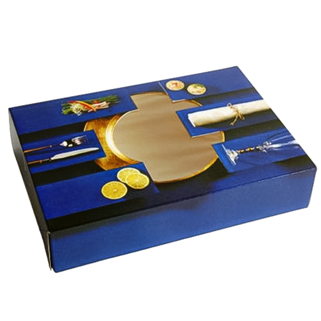Cateringdoos IEZZY 55.7x37.6x8cm blauw 10 stuks afbeelding