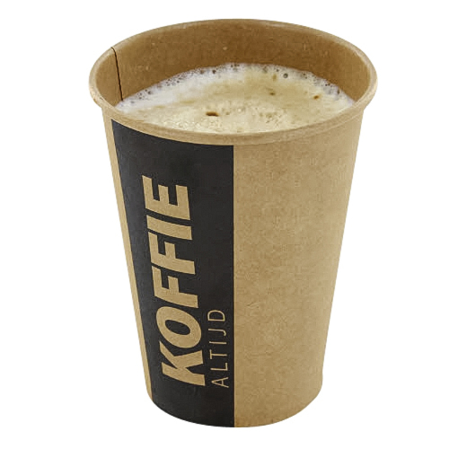 Beker IEZZY Altijd Koffie 250ml Ø90mm 50 stuks afbeelding