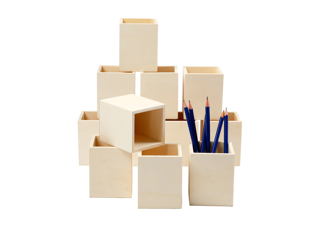 Pennenbak Creativ Company 7.5x7.5x9.5cm triplex — Foto 2 van 2